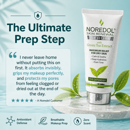 Noredol - The Defender: Green Tea Face Serum Moisturizer