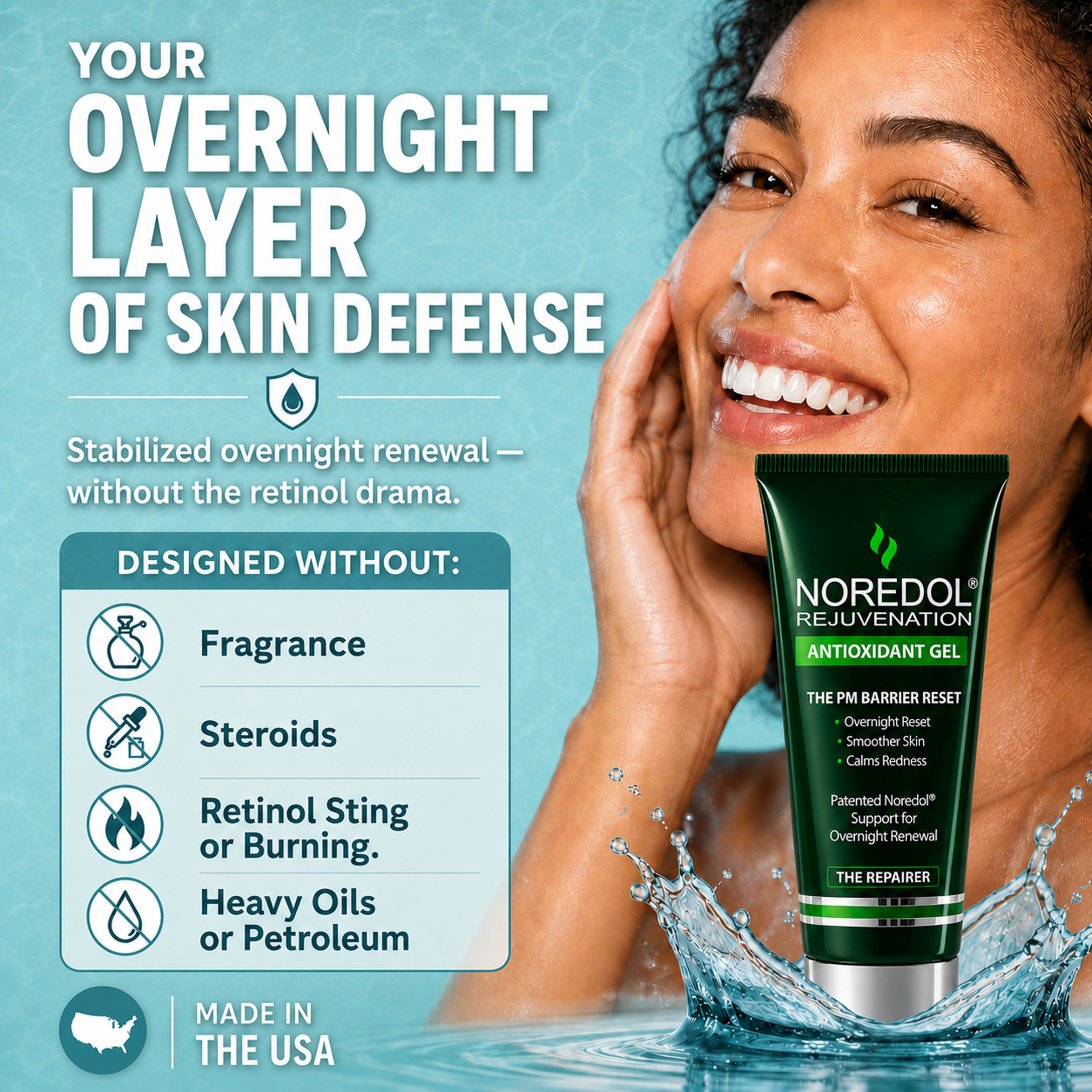 Noredol - The Repairer: Rejuvenation Retinol Serum for Face